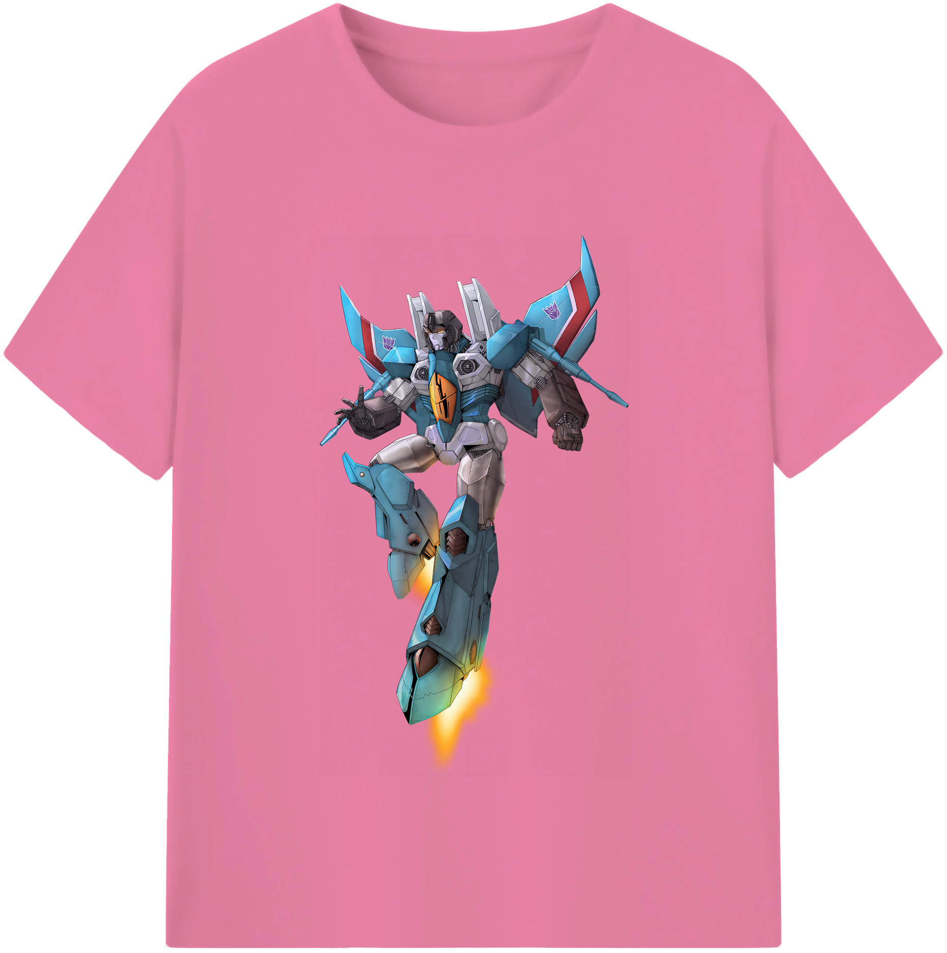 （画像用） Transformers トランスフォーマー 綿100％半袖Tシャツ（フロントプリント）